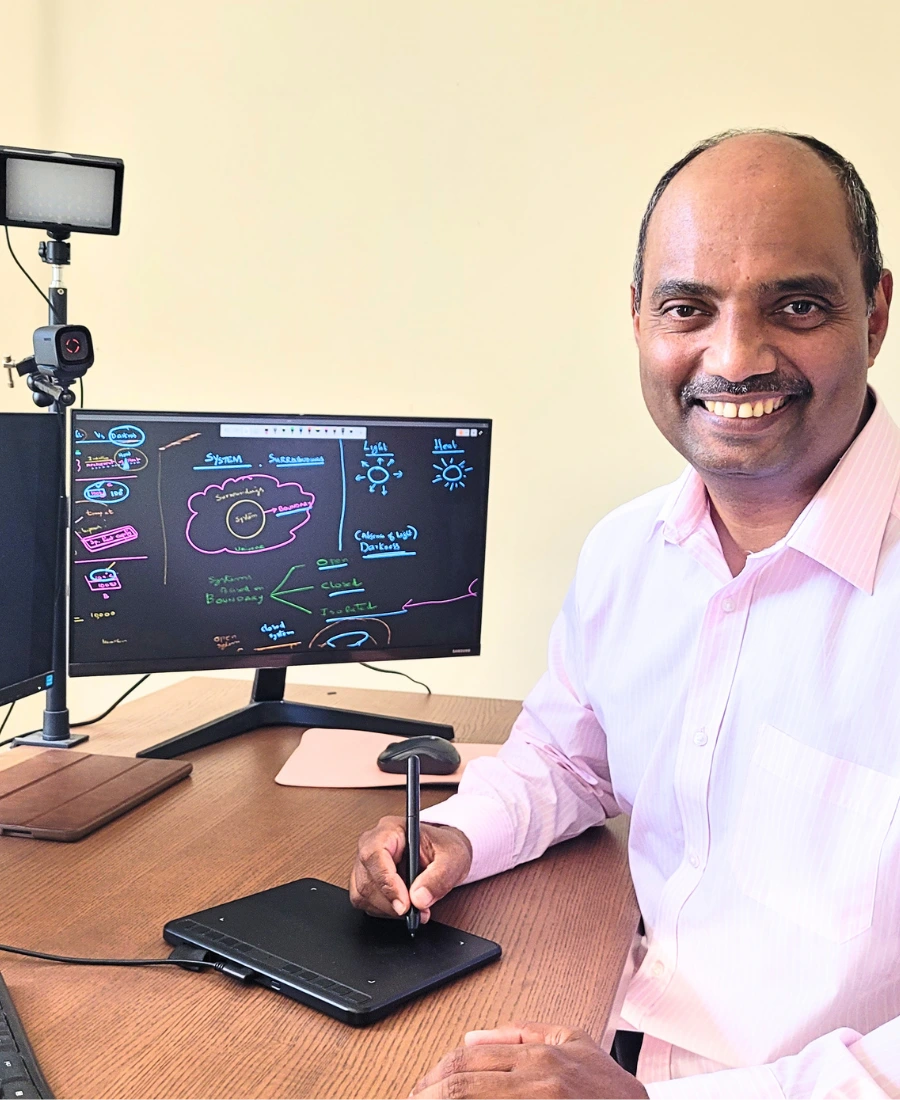 Prakash Micheal, founder of Jothi Learning